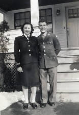 Claire and Jack Ohl wedding day