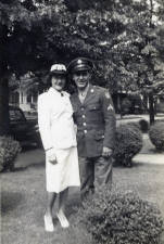 Claire and Jack Ohl in summer unifirms